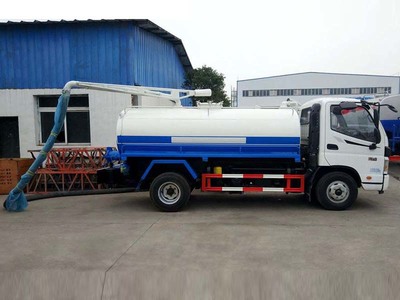 福田欧马可5方吸粪车与吸污车 专业清洁与高效作业的卓越选择