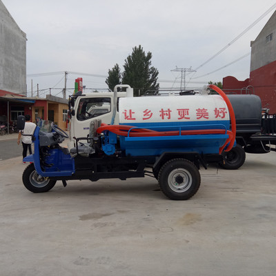 城市清洁利器 天宏吸粪车家族全解析——从三轮到四轮，再到小型柴油抽粪车与吸污车